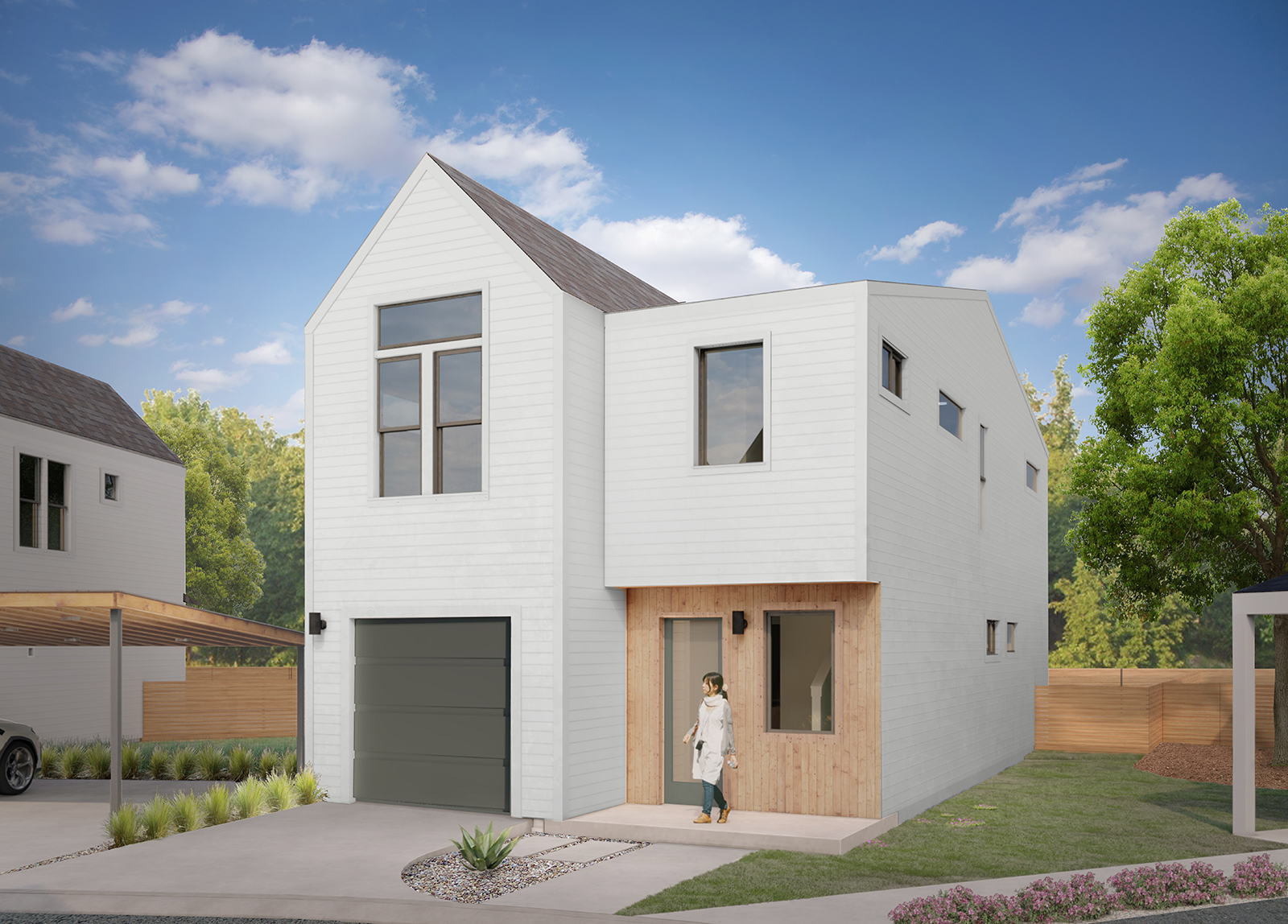 Clementine - Exterior Rendering - Plan A